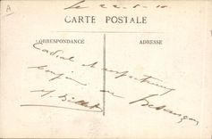 Postal Militaria Excursión de Franco Condado Besançon Maniobra de la Ingeniería sobre el Doubs Fuerte Chaudanne