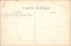 CPA Militaria Construction d'un pont de bateaux par portieres execute par le 1er Genie Le guindage