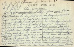 CPA Militaria Besancon Le Doubs a canot Manoeuvre du Genie 