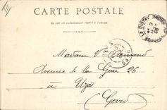 CPA Militaria Avignon Pont de bateaux sur le Rhone par le Genie Lancement par conversion