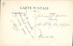 CPA Militaria Travaux du Genie Construction d'un pont La Parade