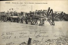 CPA Militaria Avignon Travaux du 7eme Genie Lanceent du Chevalet