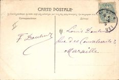 CPA Militaria Avignon Pont de bateaux sur le Rhone par le 7eme Genie La parade