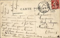 CPA Militaria Avignon Pont sur le Rhone par le 7eme Genie Avant la parade