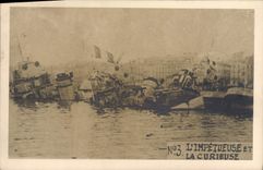 Vintage Postcard Boat the Impetuous one and the Curious one