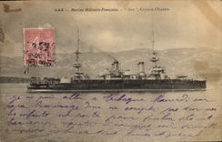 Vintage Postcard Bateau Iena Armours squadron