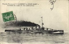 Vintage Postcard Boat Billhook and Jean Bart Armours of 23460 tx