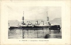CPA Bateau Toulon Jaureguiberry Cuirasse d'escadre
