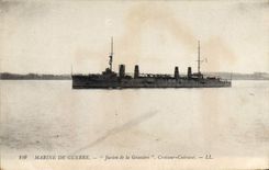 Vintage Postcard Bateau Jurien of the Gravel pit Cruiser Armours