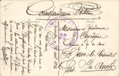 Vintage Postcard Bateau Jean Bart Armours