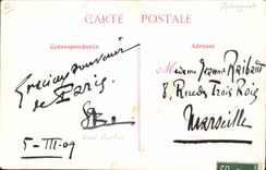 CPA M'aimez vous ? Lucette de Verly