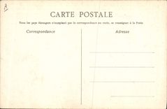 Postal Leyenda de los Mares Azul Lepeltier Dalbret