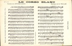 Postal el Corso Blanco Antonin Louis Tellam