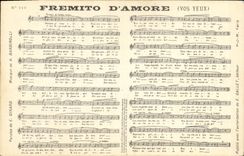 CPA Fremito d'Amore Girard Barbirolli