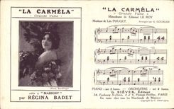 CPA La Carmela Grande valse Marigny Regina Badet