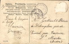 Vintage Postcard Imagination Flowers