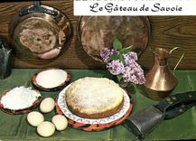 Modern Postcard Cooks the cake of Savoy