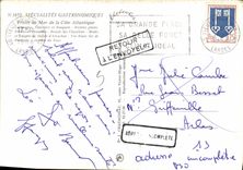 Postal Cocina Frutas de mar de la Cuota Atlántica