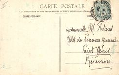 CPA Fantaisie Enfant Mort Bonne annee 1904