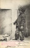 CPA Fantaisie Enfant Le Noel du Petit Ramoneur