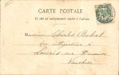 Vintage Postcard Fantaisie Child Goes small