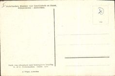 Postal Rijksmuseum Amsterdam Bank Van eikenhout