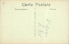 Postal Vagar de las Artes Decorativo Conseol Tiempo Luis XIV