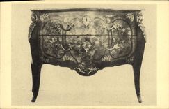 CPA Commode en acajou art Francais Bruxelles 