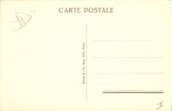 Postal Vagada del Louvre Armario Francia