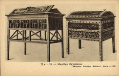 CPA Meubles egyptiens 