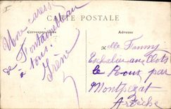 Vintage Postcard Palate of Fontainebleau the living room of the aide-de-camps