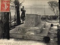 CPA Antibes Tombe du General Championnet General de la Republique au Fort Carre