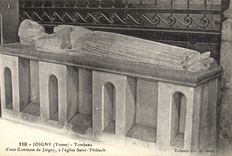 CPA Joigny Tombeau d'une comtesse de Joigny a l'eglise Saint Thibault