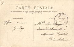 CPA Paris Pere Lachaise Le mur des federes