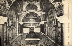 Vintage Postcard Paris Institute Pasteur Tomb of Pasteur