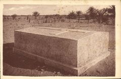 Vintage Postcard El Golea the new tomb of the father of Foucauld
