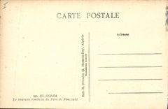 CPA El Golea Le nouveau tombeau du pere de Foucauld