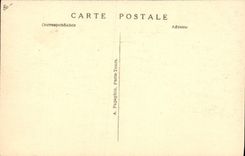 Vintage Postcard Funeral of the Foch Marshal the Italian army