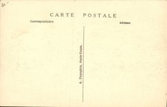 Vintage Postcard Funeral of the Foch Marshal glorious flags of the French Army