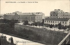 Postal Militaria Montpellier la ciudadela Cuartel de la Ingeniería