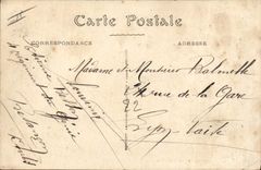 Postal Militaria Besançon Maniobras de la Ingeniería sobre EL Doubs Fuerte Chaudanne