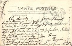 Postal Militaria Montpellier 2.o Ingeniería Maniobra de puente Apertura de puerta