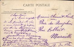 CPA Militaria Travaux du Genie Construction d'une passerelle sur pilotis