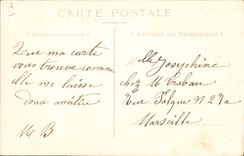 CPA Militaria Montpellier L'esplanade Caserne du 2eme Genie