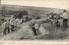 Postal Militaria la Ingeniería prepara el cortadas