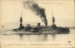 CPA Bateau Jaureguiberry Cuirasse d'escadre