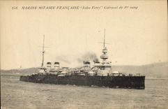 CPA Bateau Jules Ferry Cuirasse de 1er rang