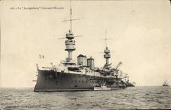 CPA Bateau Le Jaureguiberry Cuirasse d'escadre
