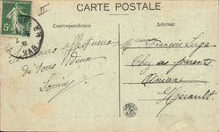 CPA Bateau Jules Michelet Croiseur de Premier Rang