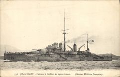 CPA Bateau Jean Bart Cuirasse a turbines 